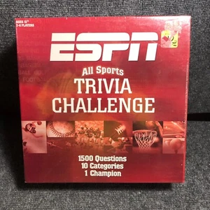 ESPN All Sports Trivia Challenge Game 1500 Questions SEALED NEW in Box 2005. - Picture 1 of 5