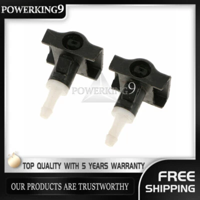 2Pcs Windshield Water Spray Washer Nozzle for 2009-2015 Nissan Maxima 3.5L - Image 1 of 4