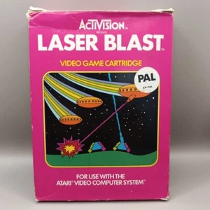 Laser Blast Atari 2600 Game *Boxed* - Picture 1 of 6