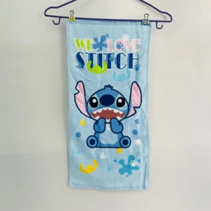 27x55CM Stitch Anime Bath Towel Cartoon Beach Towels Face Cloth Travel Lilo Cute - Picture 1 of 12