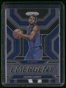 Jaden Hardy 2022-23 Panini Prizm #11 RC Emergent Dallas Mavericks - Picture 1 of 2