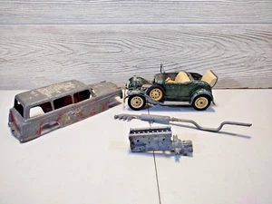 Hubley Toys Model A Diecast-Motor-Exhaust Pipe-Wagon Body - Picture 1 of 23