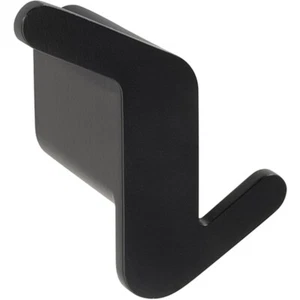 BORGANIC BLACK Doppelkleiderhaken links 39x68x58 mm für Bad & Küche > zum Bohren - Bild 1 von 2
