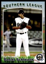 2009 Grandstand Southern League Daniel Schlereth Top Prospect #NNO