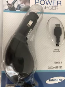 Cargador de coche original FABRICANTE DE EQUIPOS ORIGINALES Samsung CAD300SBE para M300 A137 A167 A177 A227 A237 T739 - Imagen 1 de 4