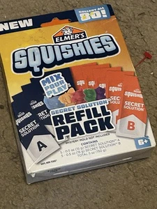 Elmer's Squishies Secret Solution Nachfüllpack BRANDNEU, VERSIEGELT - Bild 1 von 1