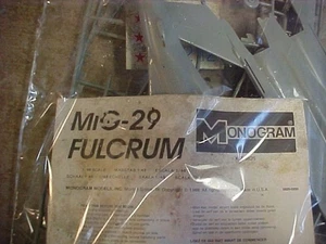 Monogram Mig-29 Fulcrum Aircraft Kit - 1/48 scale in a BAG - Picture 1 of 1
