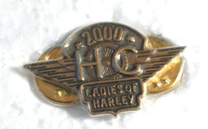 2000 Ladies of Harley HOG Pin _ Vintage - Picture 1 of 2