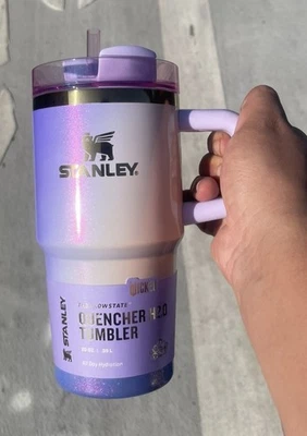 Stanley X Wicked For Good GLINDA 20 oz Stainless Steel Quencher FREE SHIPPING - Image 1 of 4