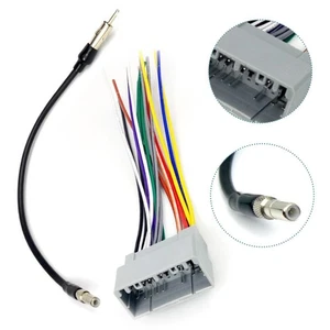 Compatible Wire Harness & Antenna Adapter Kit for Chrysler For Dodge Vehicles - Picture 1 of 12