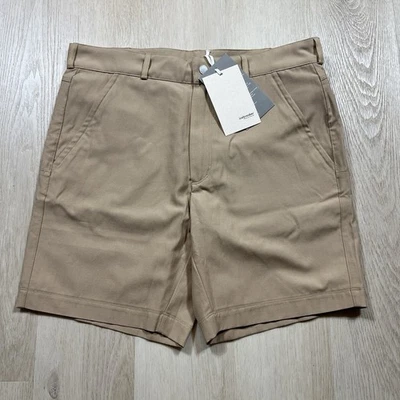 Icebreaker Men’s 34 Hike Shorts Merino Wool Sand Beige Outdoor Chino Casual - Image 1 of 4
