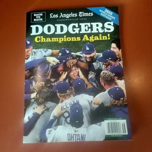 Los Angeles Times Commorative Edition DODGERS WIN! NOV. 2025 WORLD SERIES KEEPSA - Picture 1 of 5