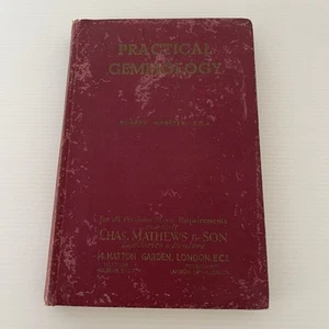 Practical Gemmology by Robert Webster Vintage HC Book 1961 Gemstones - Picture 1 of 18