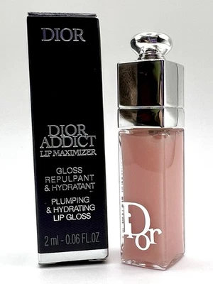 Dior Addict Lip Maximizer Plumping Gloss 001Pink 2 ml Mini — Authentic New - Image 1 of 4
