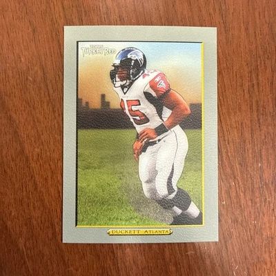 2005 Topps Turkey Red - T.J. Duckett #94 ATLANTA FALCONS - Image 1 of 4