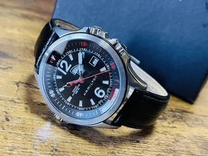 Hamilton Khaki Navy Gmt Automatic Watch H77615133 Stainless Steel Diver Swiss - Picture 1 of 4