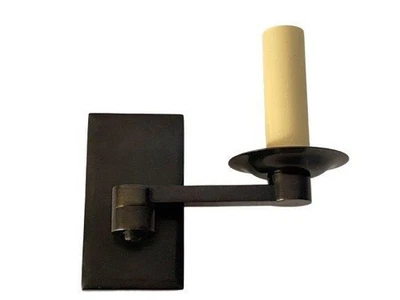 Aplique de pared Ralph Lauren Evans bronce brazo oscilante único NUEVO sin sombra Foto 1 de 4