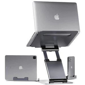 UPRYZE Pro Ergonomic Laptop Stand, Adjustable Height up to 20", "Laptop Riser... - Picture 1 of 5