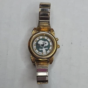 Rare Vintage Armitron Peanuts Snoopy  Woodstock Armitron Watch 900/210 MEL323  - Picture 1 of 5