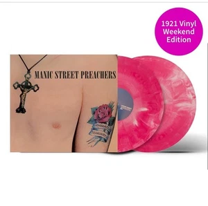 Manic Street Preachers Generation Terrorists HMV Exclusive Pink Rose Vinyl - Picture 1 of 1