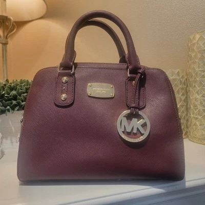 MICHAEL KORS Shoulder bag Leather Plum Medium Size - Изображение 1 из 4