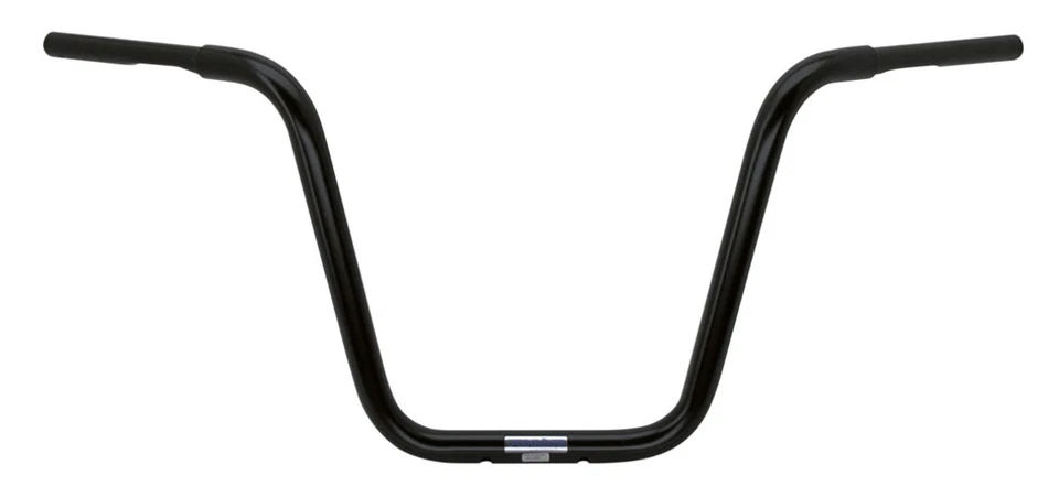 1 1/4 Zoll Ape Hanger schwarz für 1 1/4 Zoll Riser Breite/Höhe 95/40cm+Teilegut. - Bild 1 von 1