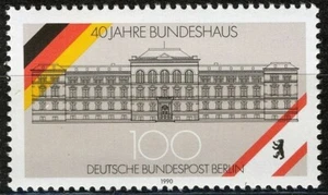 Berlín 1990, Bundeshaus on the Bundesallee, Berlín en estado bastante bueno MNH, Mi 867 3,5 € - Imagen 1 de 1