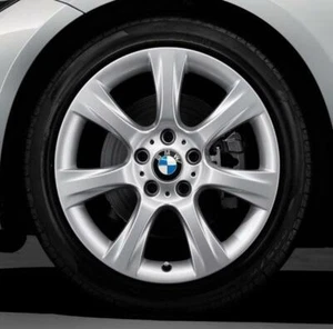 4 Orig BMW Sommerräder Styling 396 225/45 R18 91V 3er F30 4er 71dB Neu BMW-116 - Bild 1 von 3