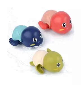 Bath Toys, 3 Pack Cute Swimming Turtle Bath Toys for Toddlers 1-3, Floating W... - Picture 1 of 6