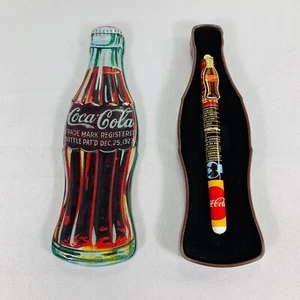 DE COLECCIÓN 1996 COCA - COLA MARCA CONTORNO BOTELLA LATA CON MARCA 25 DE DICIEMBRE 1923 - Imagen 1 de 8
