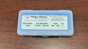 N123H1 0400 RE SM 125C Shape Master Insert 10246 - 3 Stück - Bild 1 von 2
