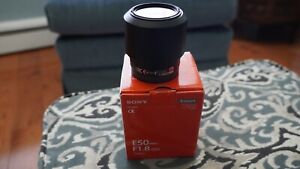 Sony E 50mm f/1.8 Lens