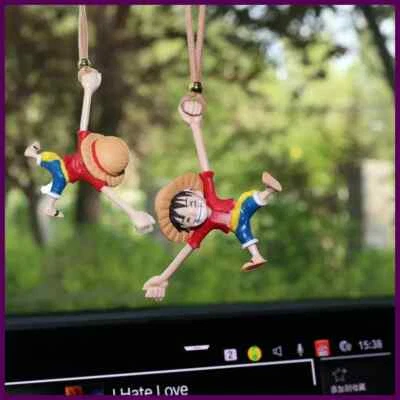 Colgante Espejo Retrovisor Coche Divertido Decoración Interior Coche UNA PIEZA Luffy Foto 1 de 4