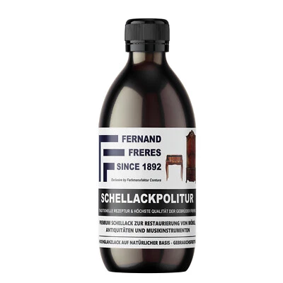 Schellack Schellackpolitur Klavierlack  Hochglanz Lack + Anleitung Politur Antik - Bild 1 von 4