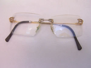 VIDI VICI Brillen fassung Randlose Bohr Brille edle Erscheinung Suchy Design - Bild 1 von 5