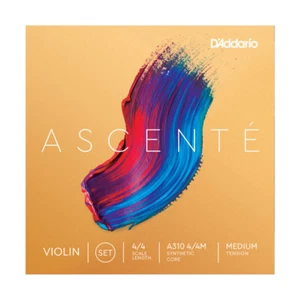 Juego de cuerdas para violín D'Addario Ascenté, escala 4/4, tensión media - Imagen 1 de 1