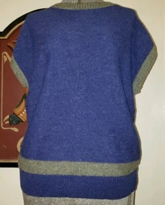 Vintage Giorgio Armani Logo Sweater Vest - Picture 1 of 7