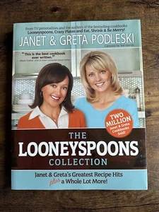 Vintage 2012 The Looneyspoons Collection Cookbook Recipes Cook Book Podleski - Imagen 1 de 4