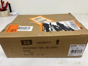 Husky 200 Stück Steckschlüsselsatz Standard und metrisch 1/4 Zoll 3/8 Zoll 1/2 Zoll Antrieb - Bild 1 von 7