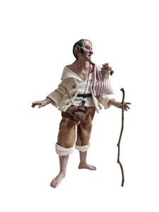 Offerta Presepe Napoletano MANDRIANO KRIPPEN,CRECHE,BELEN,PASTORI - Picture 1 of 4