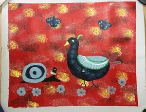 ALBERT WILLIAMS "Skurril und süß" Original Gemälde auf Leinwand - Bild 1 von 9