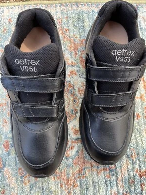 Zapato para caminar Aetrex V950 Voyage 2 correas para hombre 7 cuero superior negro Foto 1 de 4