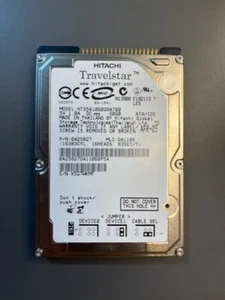 Hard disk 60gb hitachi 2.5" IDE usato perfettamente funzionante - Foto 1 di 2