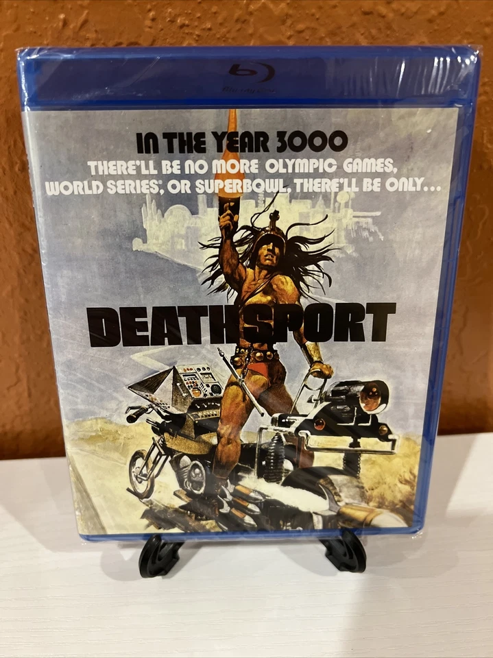 Deathsport 1978 Blu Ray Scream Factory Limited to 1000 RARE OOP Corman