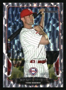 Michael Young 2013 Bowman #31 Baseball Card