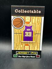 Los Angeles Lakers Kareem Abdul-Jabbar jersey lapel pin-Classic Collectable-CAP