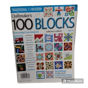 Quiltmaker 100 Blocks Magazine Collector's Edition 24 Gallery Quilts Winter 2012 - Picture 1 of 13
