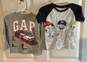 BOYS 2T SHIRTS LOT 14 PCS- UNDER ARMOR/GAP/OLD NAVY/CARTERS AND MORE - Picture 1 of 24