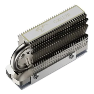 M.2 Drive Heatpipe Cooler SSD NVME Radiator Heat Sink Cooling HR-09 Coolleo - Zdjęcie 1 z 10