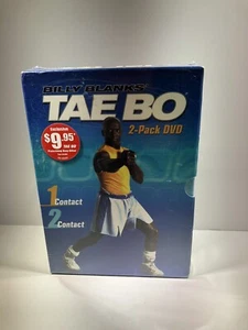 Billy Blanks - Tae Bo 2 Pack DVD Contact 1 2 DVD, 2004- SEALED- BinS4 - Picture 1 of 6